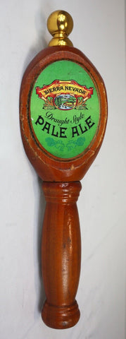 ORIGINAL Vintage Sierra Nevada Draught Style Pale Ale Beer Tap Handle