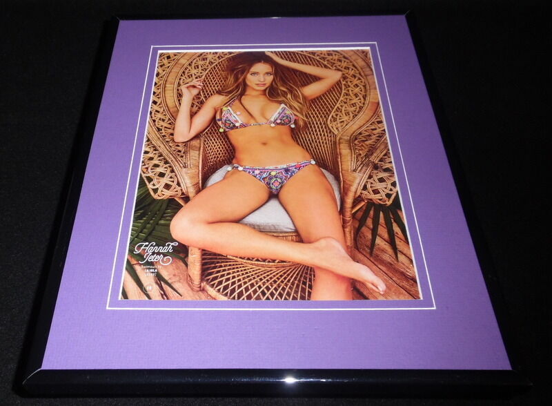 Hannah Jeter Bikini Framed 11x14 Photo Display