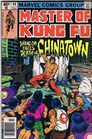 Master of Kung Fu #90 ORIGINAL Vintage 1979 Marvel Comics Shang Chi 