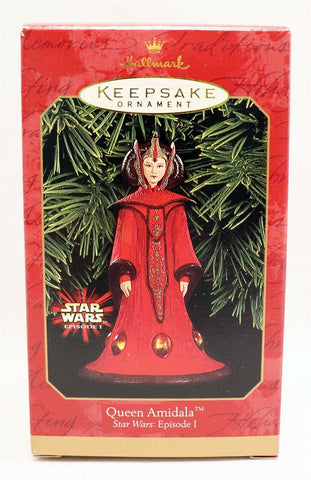 VINTAGE 1999 Hallmark Keepsake Christmas Ornament Star Wars Queen Amidala