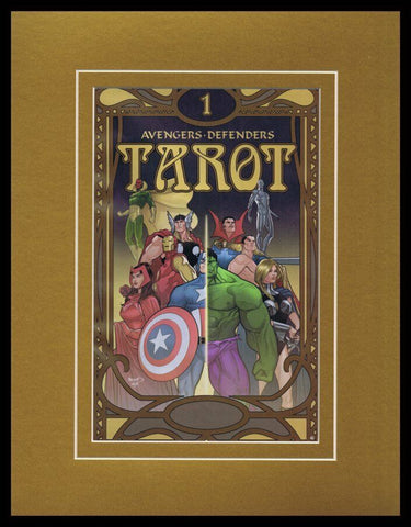 Tarot 2019 Marvel Comics ORIGINAL Vintage 11x14 Framed Advertisement Avengers