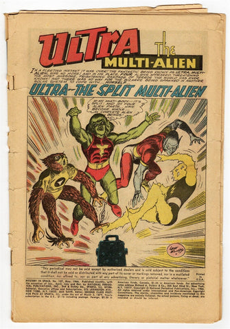 Mystery in Space #107 ORIGINAL Vintage 1966 DC Comics 