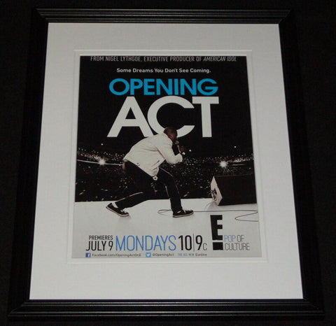 Opening Act 2012 E! Framed 11x14 ORIGINAL Advertisement Martina McBride