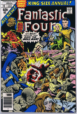 Fantastic Four Annual #13 ORIGINAL Vintage 1978 Marvel Comics 