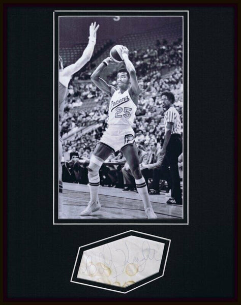 Billy Knight Signed Framed 11x14 Photo Display Pitt Pacers Braves