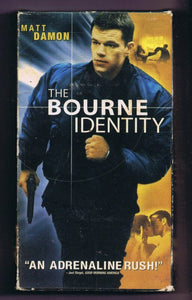 The Bourne Identity (2002) VINTAGE VHS Cassette 