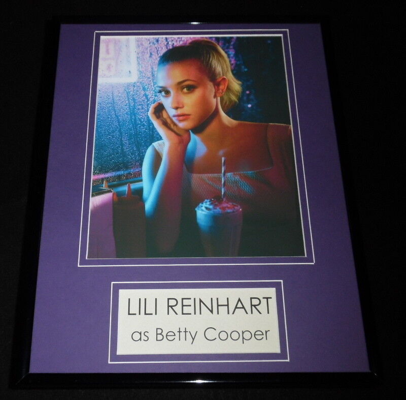 Lili Reinhart Archie Betty Cooper Framed 11x14 Photo Display 