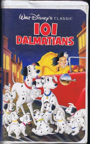 101 Dalmatians (1992) VINTAGE VHS Cassette 