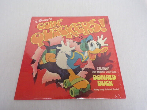 Donald Duck Goin Quackers VINTAGE 1980 Vinyl LP Record Album 2513