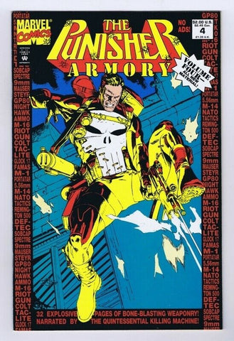 Punisher Armory #4 ORIGINAL Vintage 1992 Marvel Comics 