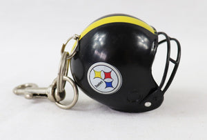 VINTAGE 1990s Pittsburgh Steelers Mini Helmet Keychain