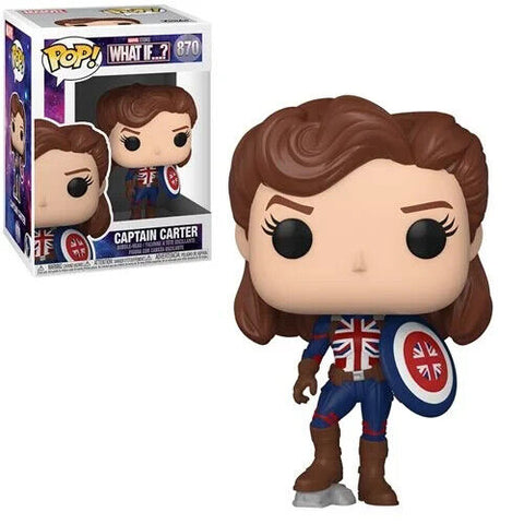 NEW SEALED 2022 Funko Pop Figure What If Captain Carter Hayley Atwell