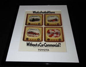 1990 Florida Toyota Corolla 4Runner Framed 11x14 ORIGINAL Advertisement