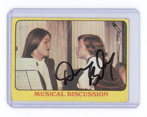 Danny Bonaduce Signed Autographed 1971 Topps Partridge Family Card #9