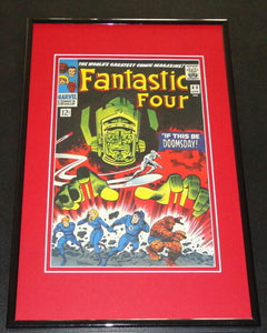 Fantastic Four #49 Cover Framed 11x17 Photo Display Official Repro Galactus