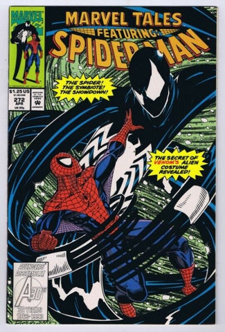 Marvel Tales #272 ORIGINAL Vintage 1993 Reprints Amazing Spiderman 258 Venom