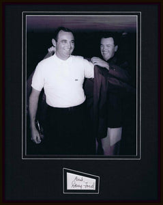 Doug Ford Signed Framed 11x14 Photo Display 1957 Masters