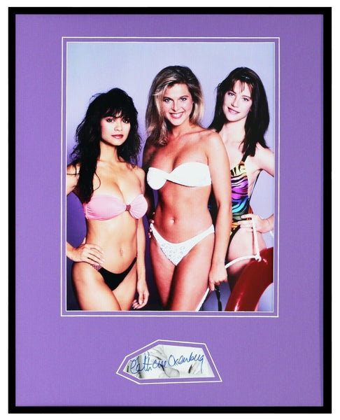 Catherine Oxenberg Signed Framed 16x20 Photo Display Swimsuit w/ cast