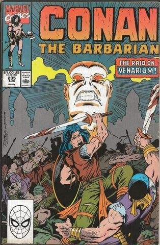 Conan the Barbarian #235 ORIGINAL Vintage 1990 Marvel Comics 