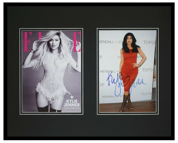 Kylie Jenner Signed Framed 16x20 Photo Set KUWTK 