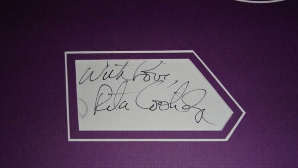 Rita Coolidge Signed Framed 11x14 Love Lessons CD & Photo Display