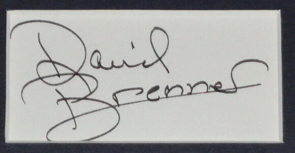 David Brenner Signed Framed 11x14 Photo Display