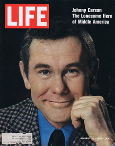 ORIGINAL Vintage Life Magazine January 23 1970 Johnny Carson Tonight Show