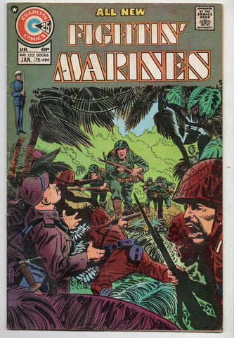 Fightin' Marines #120 VINTAGE 1975 Charlton Comics