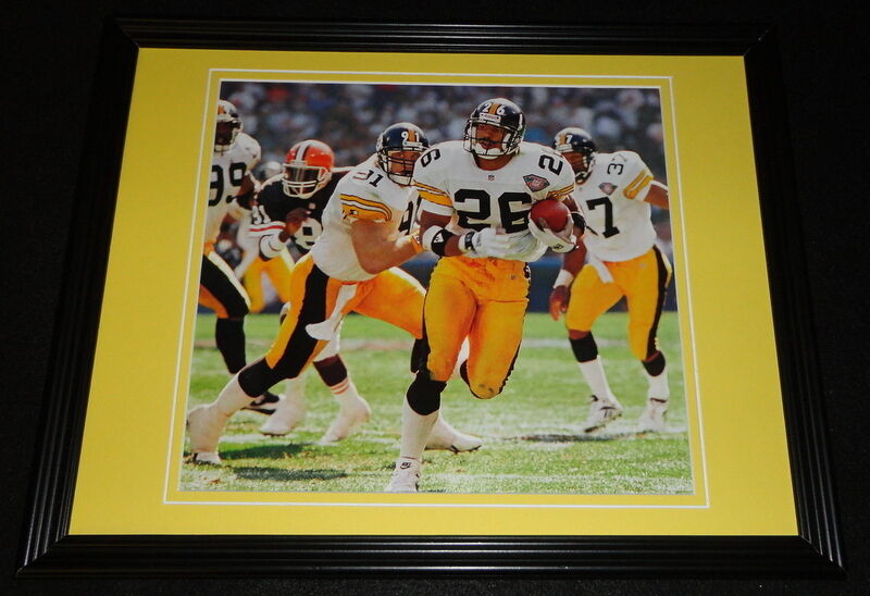 Rod Woodson Steelers vs Browns Framed 11x14 Photo Display 