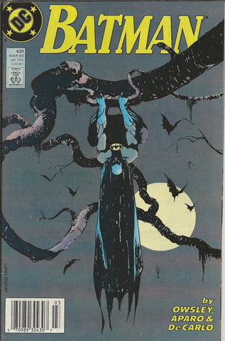 Batman #431 ORIGINAL Vintage 1989 DC Comics 1st Kirigi