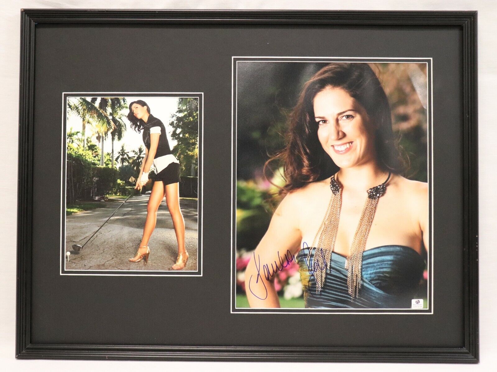 Sandra Gal Signed Framed 18x24 Photo Set 