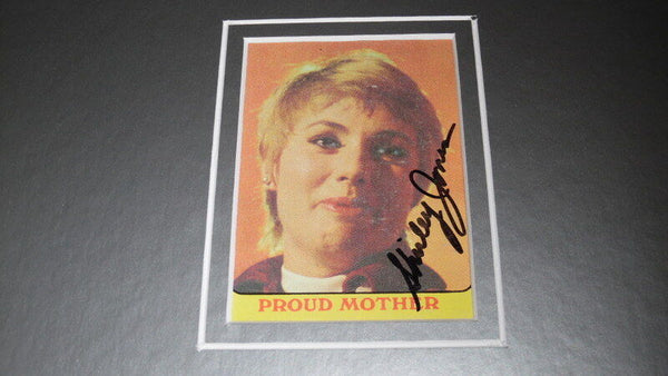 Shirley Jones Signed Framed Photo & 1971 Topps Card Set The Partridge Family