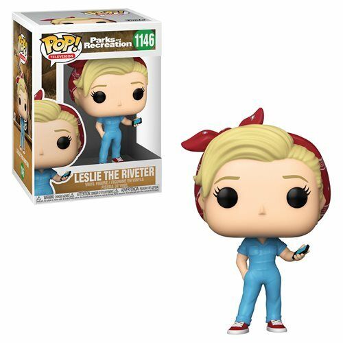 NEW SEALED 2021 Funko Pop Figure Parks and Recreation Leslie the Riveter 