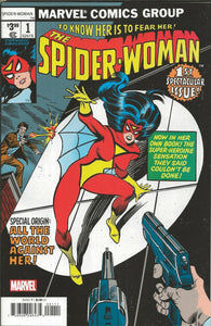 Spider Woman #1 Facsimile Edition Full Reprint 2020 Marvel Comics Jessica Drew