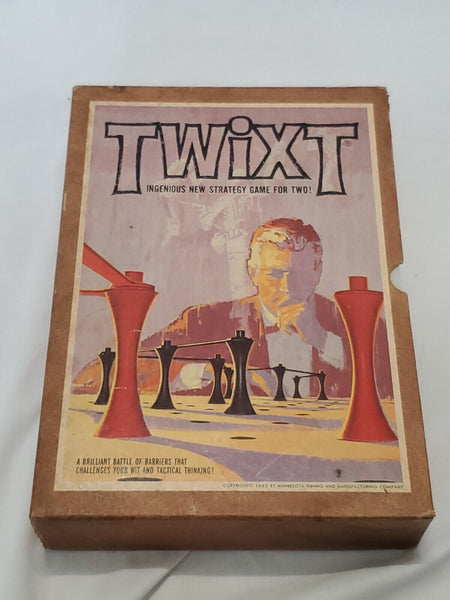 VINTAGE 1962 3M Twixt Board Game