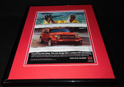 2007 Dodge Nitro Framed 11x14 ORIGINAL Vintage Advertisement