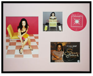 Sara Evans Signed Framed 16x20 Born to Fly CD & Photo Display