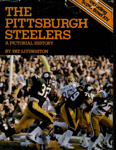 VINTAGE 1980 Pittsburgh Steelers Pictoral History Hardcover Book Pat Livingston