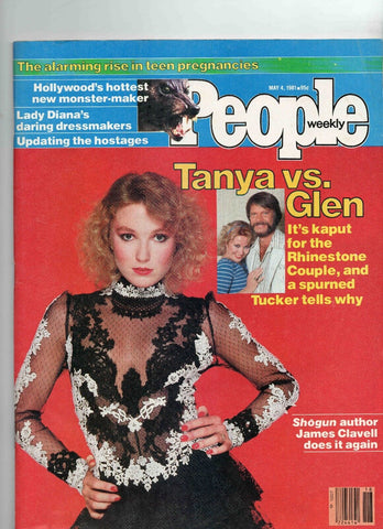 VINTAGE May 4 1981 People Magazine Tanya Tucker Glen Campbell