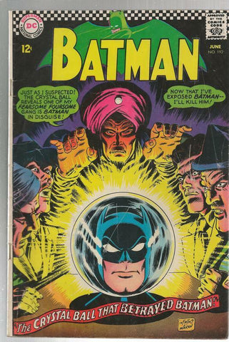 Batman #192 ORIGINAL Vintage 1967 DC Comics 