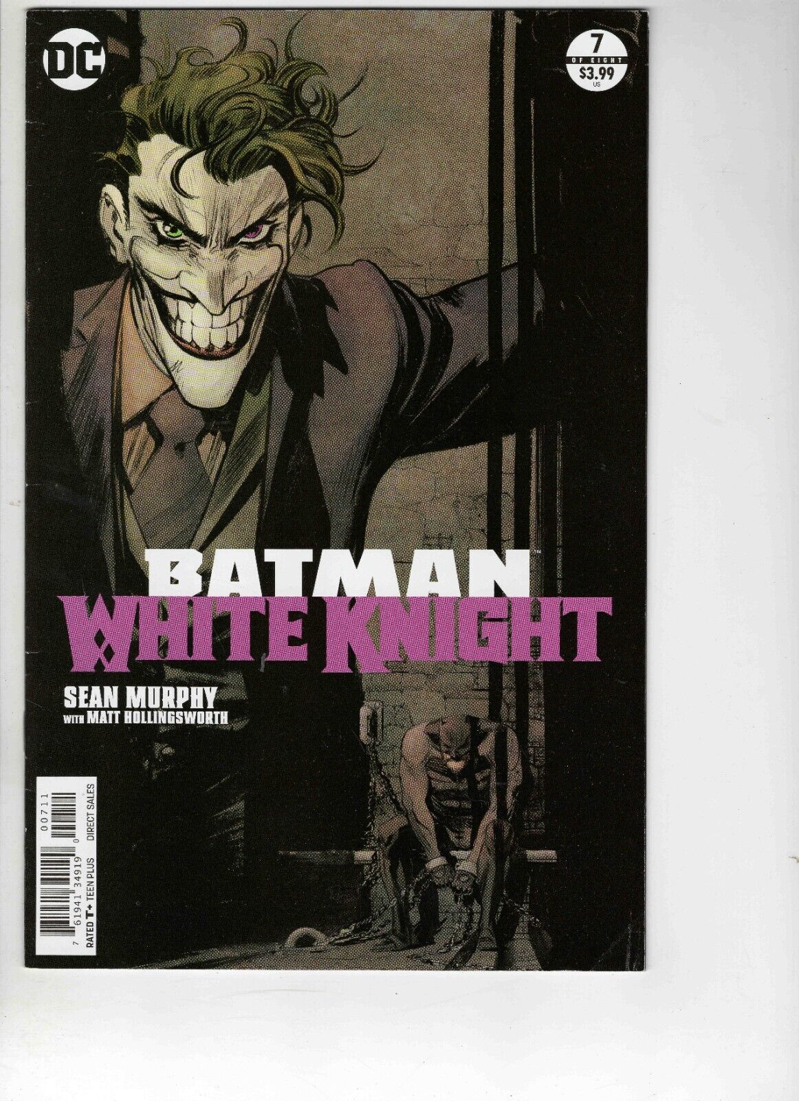 Batman White Knight #7 2017 DC Comics Joker