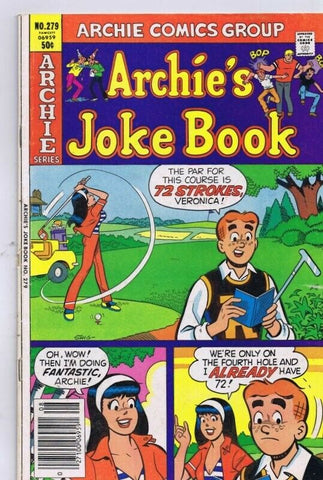 Archie's Joke Book #279 ORIGINAL Vintage 1981 Archie Comics 