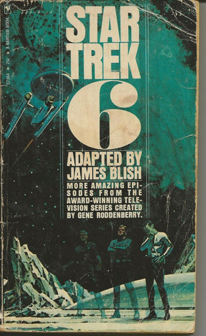 Star Trek 6 3rd Print ORIGINAL Vintage 1972 Paperback Book James Blish  