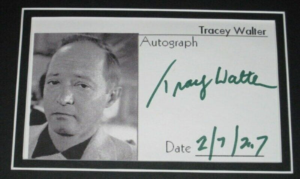 Tracey Walter Signed Framed 11x14 Photo Display JSA Batman '89 Bob