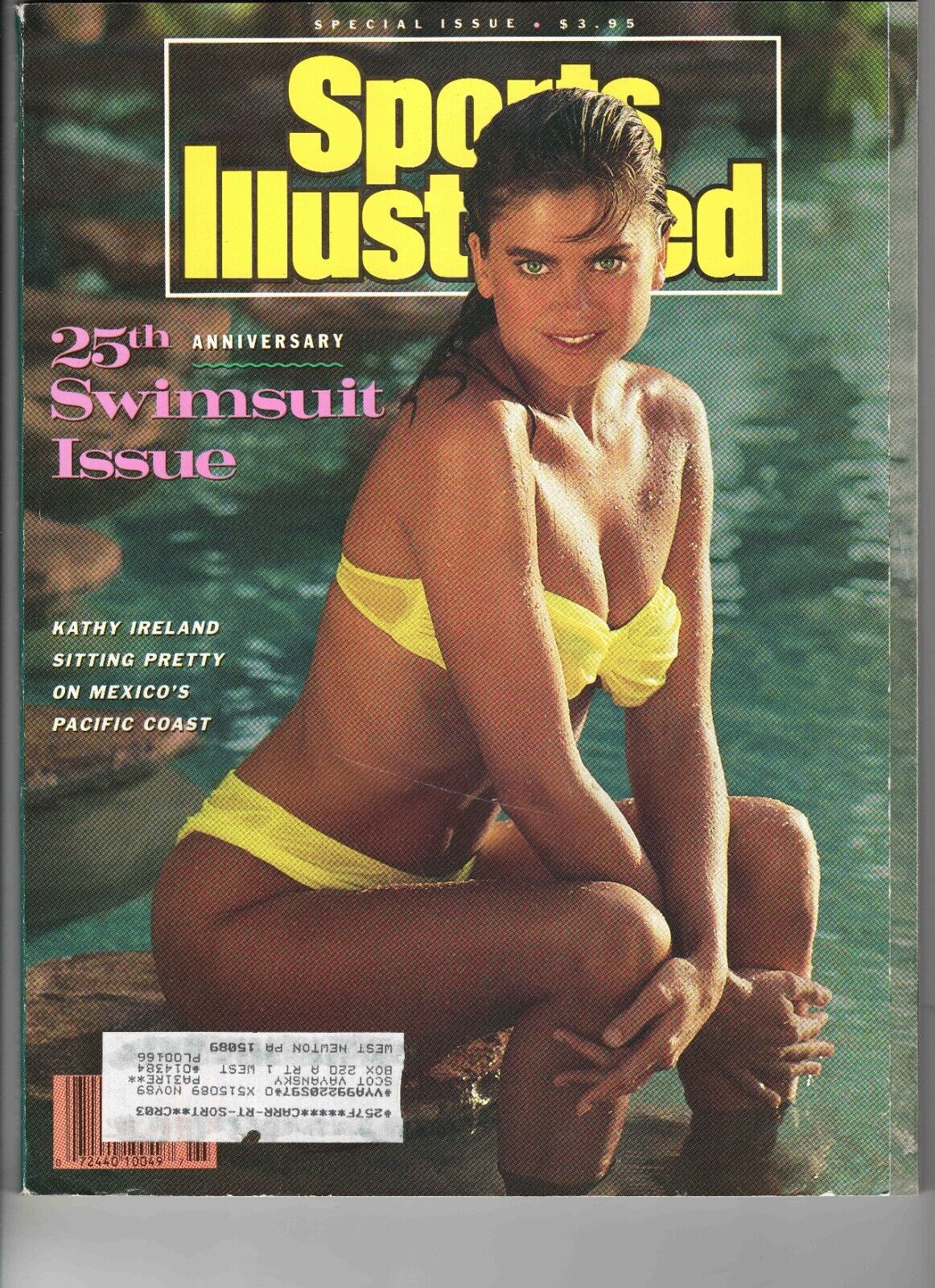 1989 Sports Illustrated Magazine Swimsuit Issue Kathy Ireland