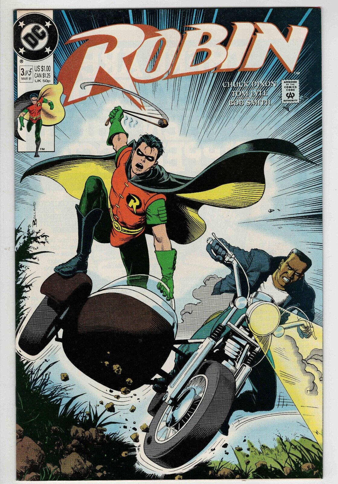 Robin #3 VINTAGE 1991 DC Comics