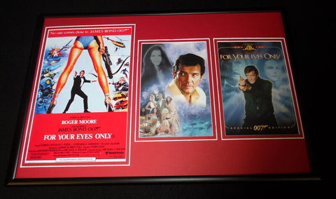 For Your Eyes Only James Bond Framed 12x18 Photo Display 