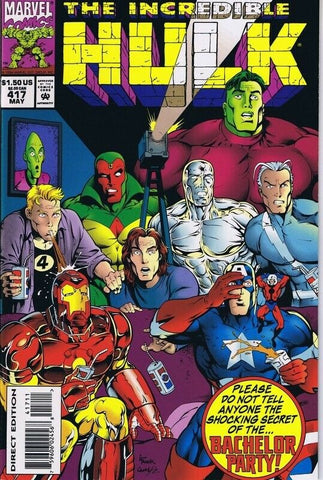 Incredible Hulk #417 ORIGINAL Vintage 1994 Marvel Comics Bachelor Party