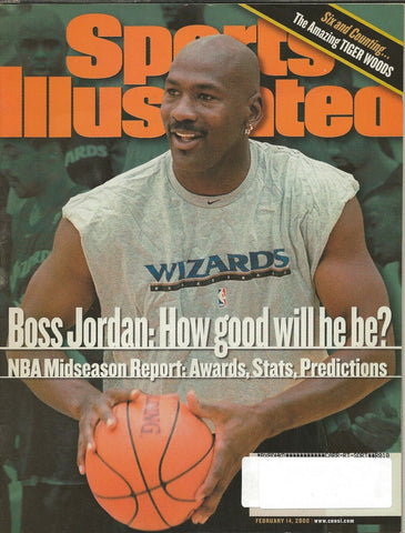 ORIGINAL Vintage February 14 2000 Sports Illustrated Magazine Michael Jordan 