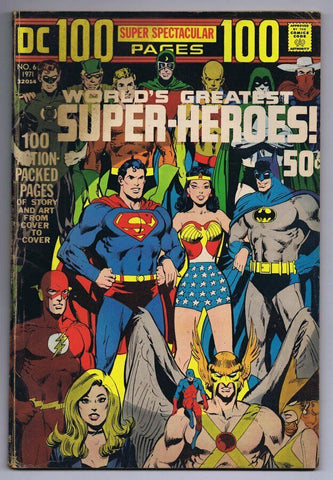 DC 100 Page Super Spectacular #6 ORIGINAL Vintage 1976 Wonder Woman Batman 